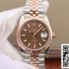 2 186 79c8cdfb 88aa 466a 8705 75e768a0dd5b Rolex Datejust M126331-0002 1:1 Best Edition EW Factory rózsa arany