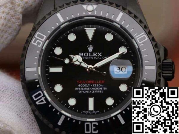 2 188 8e66e73d a14c 4f6d ab8a a9b592634520 Rolex Sea-Dweller Deepsea 116660 1:1 V2 Mejor Edición suizo ETA2836