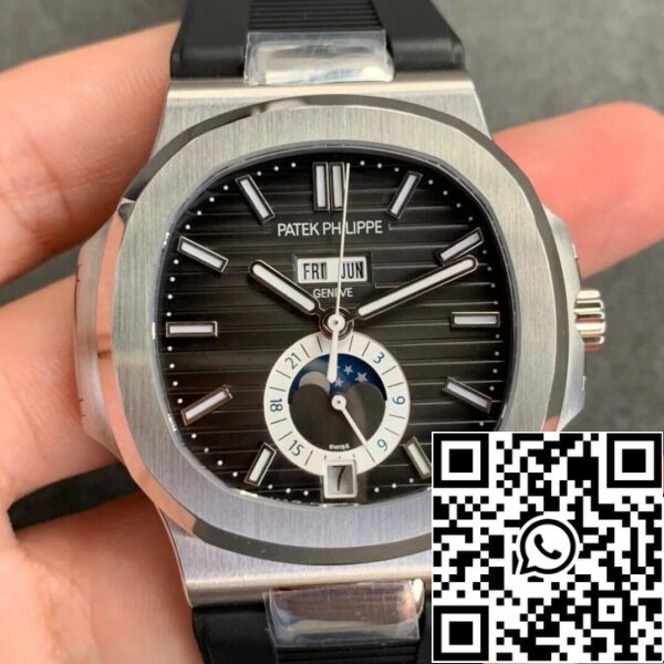 2 18 d0b5a4e6 8af4 44a6 9424 dde203813757 Patek Philippe Nautilus 5726 1:1 Best Edition GR Factory V2 Rubber Strap