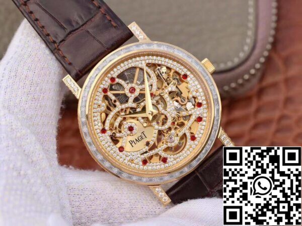 2 191 Piaget ALTIPLANO G0A39125 Механические часы 1:1 Best Edition Swiss ETA1200s Skeleton Dial