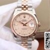 2 192 06f68212 9f8b 4d86 9f56 dcb8ab53753c Rolex Datejust M126331-0010 1:1 Best Edition EW Factory rózsa arany