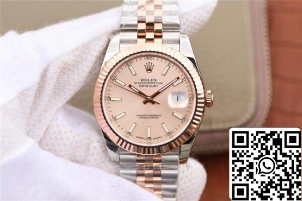 2 192 06f68212 9f8b 4d86 9f56 dcb8ab53753c Rolex Datejust M126331-0010 1:1 Mejor Edición EW Fábrica Oro Rosa