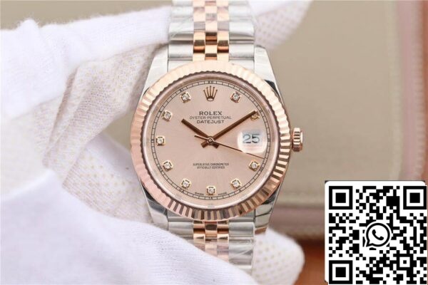 2 194 261cf995 bfbd 48e6 8bab d0659a5f7bdd Rolex Datejust M126331-0008 1:1 Best Edition EW Fabrieks Sundust Wijzerplaat