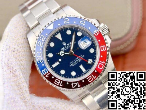 2 199 b7dea3bc d100 4448 ac4b 34312281ff9c Rolex GMT Master II 126710BLRO EW Factory Mechanical Watches 1:1 Best Edition Swiss ETA 2836