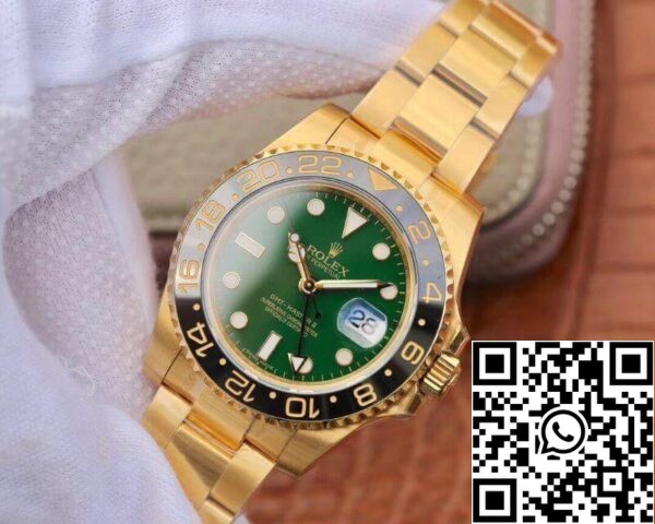 2 1 098ae3e5 6665 4957 b0d8 bf970fcd0e24 Rolex GMT Master II 116718LN 40mm EW Fabbrica Orologi Meccanici 1:1 Migliore Edizione Svizzera ETA2836 Quadrante Verde