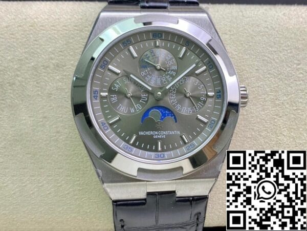 2 1 1396bdbd 5c54 4e3d bf64 9ef7ea894e3c Vacheron Constantin Overseas 4300V 1:1 Best Edition 8F Factory læderrem