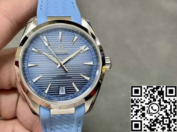 2 1 5db45bba 08c7 4aeb 85bf a95427b76ff8 Omega Seamaster 220.12.41.21.03.008 1:1 Best Edition VS Factory Blå urtavla