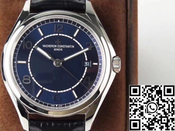 2 1 887545ec c6d0 4daa befb a32659d7c200 Vacheron Constantin Fiftysix 4600E/000A-B487 1:1 Best Edition ZF Factory sininen kellotaulu