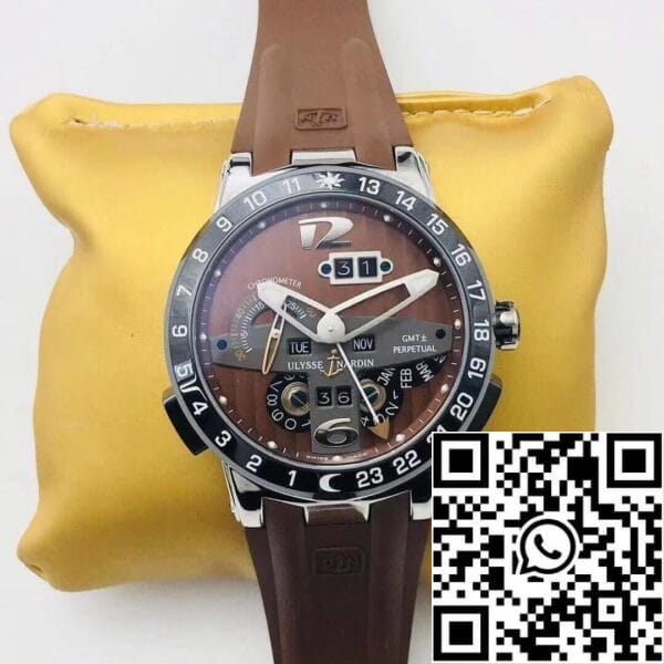 2 1 9d131a94 4a45 4839 a635 0039d2d89e69 Ulysse Nardin El Toro 322-00 1:1 Best Edition TW Factory Brown Dial