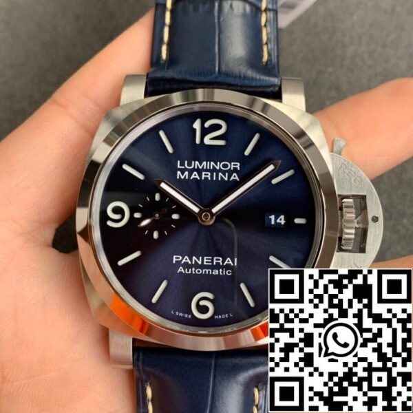 2 1 b1657ed9 654b 450b aa33 f867f7c1f5ee Panerai Luminor PAM01313 1:1 Best Edition VS Factory kék számlap