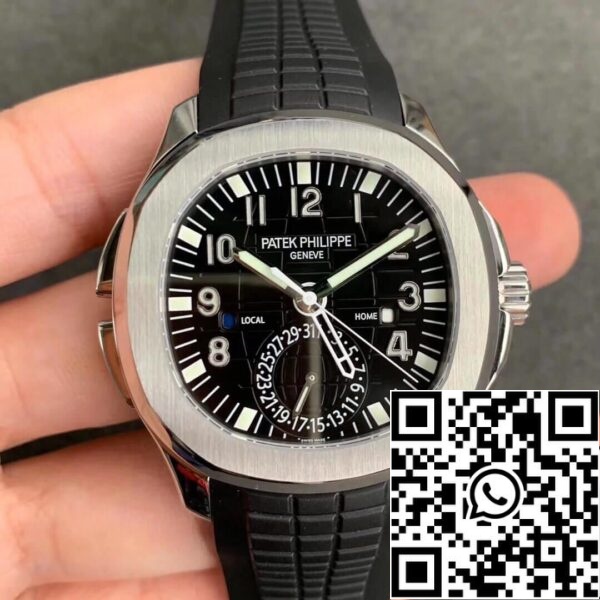 2 20 0029d767 46f8 4b2d bcae 6d1c6ddebd8b Patek Philippe Aquanaut 5164A-001 1:1 Best Edition GR Factory Quadrante nero