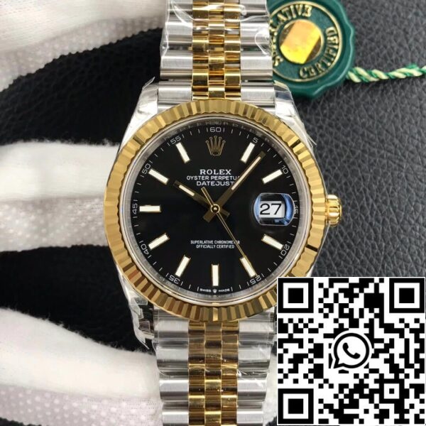 2 20 15b3ce7c aaf3 4ab8 8a5b fa9a7d358335 Rolex Datejust M126333-0014 41mm Jubilee Strap VS Factory Ανοξείδωτο ατσάλι