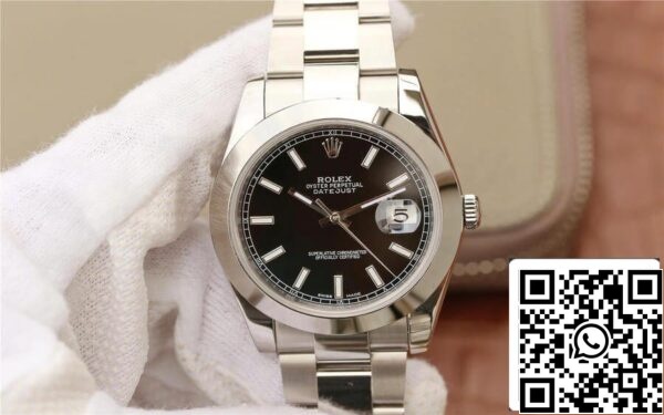 2 20 208fd874 0a52 423a 9304 19ffdfd0c87f Rolex Datejust M126300-0011 1:1 Best Edition EW Factory Quadrante nero