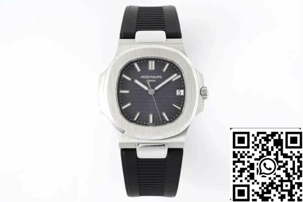 2 20 411066e5 c857 4b43 a085 a9032b2afeec Patek Philippe Nautilus 5711 1:1 Beste Edition PPF Fabrik Schwarzes Gummiband