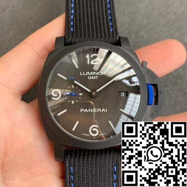 2 20 421dd316 d34b 44cf a2fd 5b7988876564 Panerai Luminor PAM1176 1:1 Best Edition VS Factory Fekete Dia