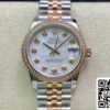 2 20 8934f15a d736 40fd a21e ebd0389231f9 Rolex Datejust M278381RBR-0026 31MM 1:1 Best Edition EW Factory Lunetta con diamanti