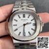 2 210 Patek Philippe Nautilus 5711/1A-011 1:1 Migliore Edizione PPF Fabbrica V4 Quadrante Bianco Svizzero ETA324