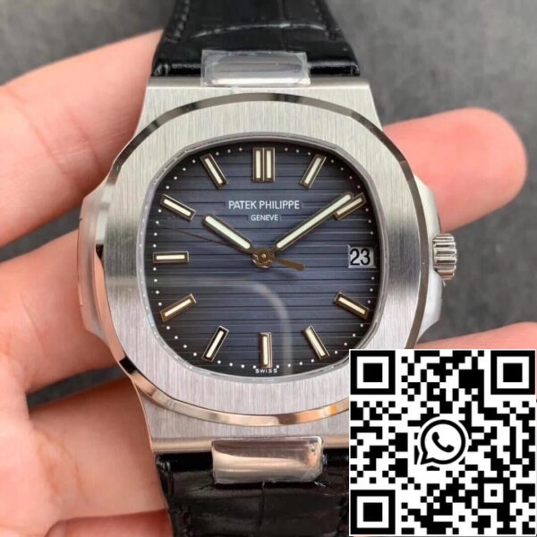 2 211 Patek Philippe Nautilus 5711G 1:1 Mejor Edición PPF Factory V4 Esfera Azul Suizo ETA324