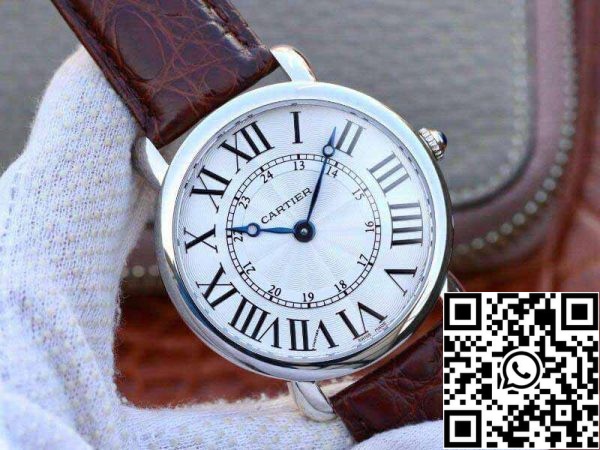 2 213 Cartier RONDE LOUIS TW Gyár 1:1 Legjobb kiadású svájci ETA9916