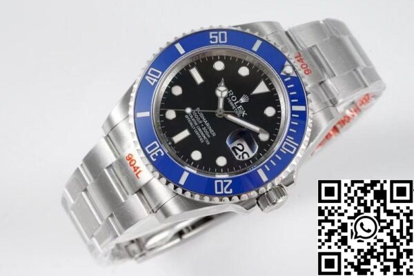 2 22 Rolex Submariner M126619LB-0003 41MM 1:1 Най-доброто издание ROF Фабрика черен набиране швейцарски ETA2824