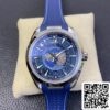 2 222 Omega Seamaster Aqua Terra GMT Worldtimer 220.12.43.22.03.001 1:1 Best Edition VS Factory Cadran bleu