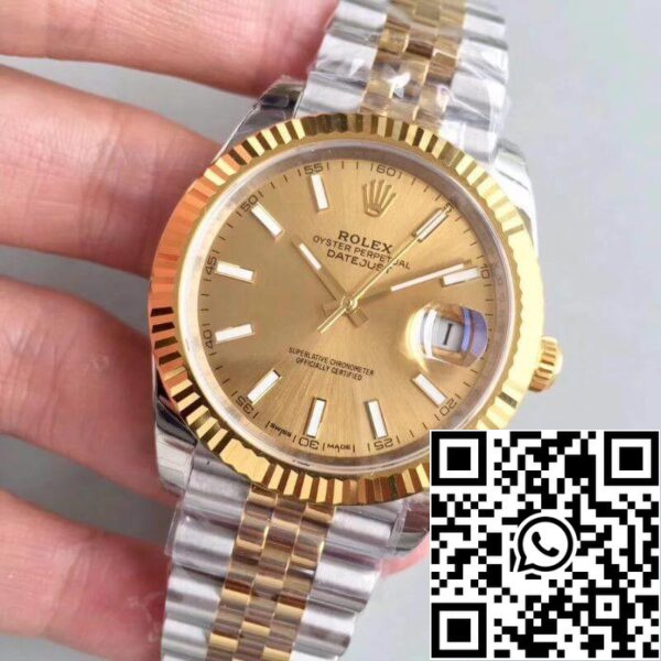 2 234 Rolex Datejust 41 126333 EW Factory 1:1 Best Edition švicarski ETA3235 904L iz nerjavečega jekla Jubilee zapestnica