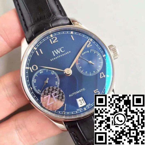 2 234 7234 7aff058d 4d79 40A8 b89a 48d249363737b7 ساعات IWC البرتغالية IW500703 ZF مصنع ساعات ميكانيكية 1:1 أفضل إصدار سويسري ETA52010