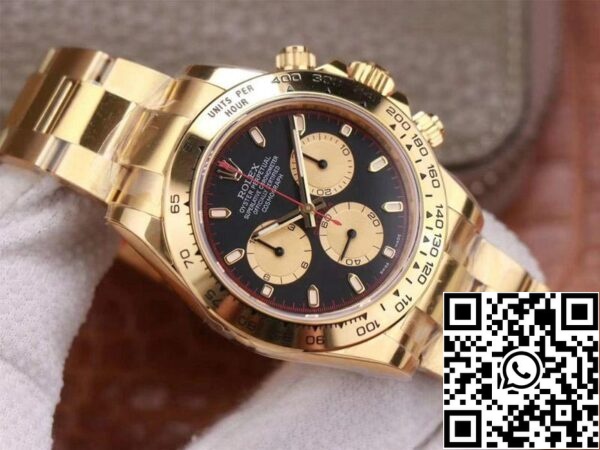 2 23 0ccc970e 3416 4a25 ba7b b7726f3922d5 Rolex Daytona M116508-0009 1:1 Best Edition Noob Factory Musta Dial Sveitsin ETA4130