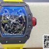 2 23 3169f7d7 19f4 4216 b837 6abbcda30684 Richard Mille RM35-02 1:1 Best Edition T+ Factory NTPT Carbon Fiber sárga szíj