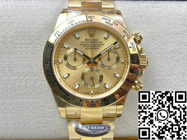 2 23 a38ec56f c361 48e9 8e4d 27680af15538 Rolex Daytona M116508-0003 1:1 Best Edition BT Fabriek Gouden Wijzerplaat