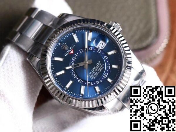 2 23 b04e192e ecaf 42f4 b959 5be3efe9dfb3 Rolex Sky Dweller M326934-0003 Best 1:1 Edition Noob Factory Blue Dial