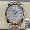 2 23 baf59f13 3f9e 4c4f a06a a6fc1cac2b78 Rolex Datejust 41MM M126331-0014 1:1 Beste Editie Schone Fabriek Parelmoer Wijzerplaat