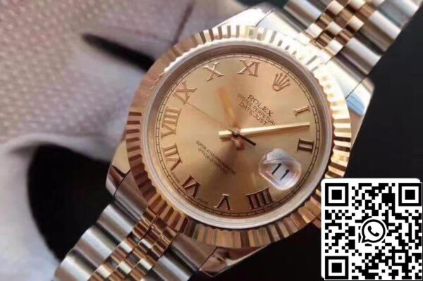 2 240 0ac5d16c 4464 437c a86b ceb3e3d6b339 Rolex Datejust 41 126333-007 1:1 Best Edition Sveitsin ETA2836-2 Gold Wrapped kaksi sävy ruostumattomasta teräksestä rannekorun