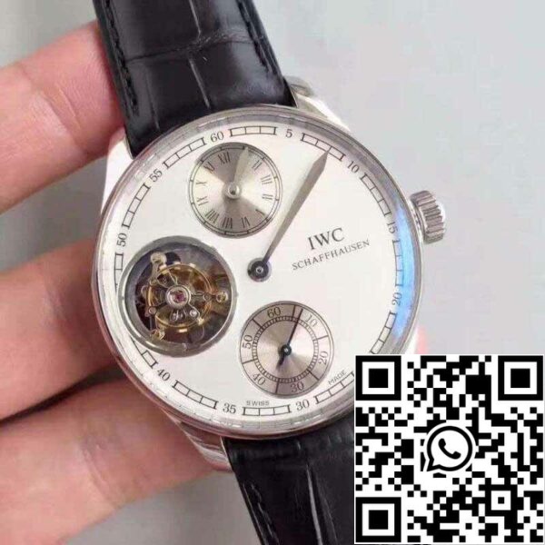 2 241 4c33bf3e 8242 45c6 bd2a 928d6036154b IWC Portugués IW544601 YL Factory 1:1 Mejor Edición Tourbillon Suizo Esfera Blanca