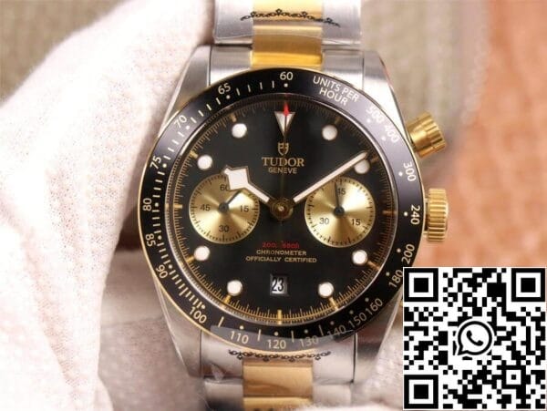 2 24 b7a61c46 90dd 4f8b ba88 455951d9f077 Tudor Heritage Black Bay M79363N-0001 1:1 Best Edition TW Factory Gold Strap