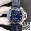 2 24 e8de8bad 3326 4755 892d 2035b0abcbd9 Panerai Luminor GMT PAM01033 1:1 Best Edition VS Factory Mostrador azul escuro