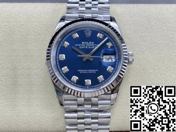 2 26 Rolex Datejust M126234-0037 36MM 1:1 Beste Editie VS Fabrieks Diamond Dial