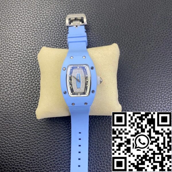 2 26 5544a05b 7d67 4954 a9ac 70a09baf093a Richard Mille RM 07-01 1:1 Best Edition RM Factory Blue Ceramic Case