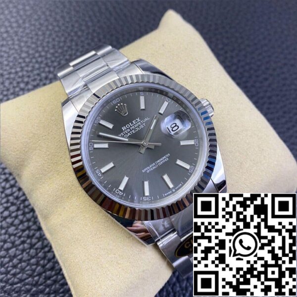 2 27 66aa6b2a f2d5 46bf 9674 7143628cff95 Rolex Datejust M126334-0013 1:1 Best Edition Clean Factory Gris Dial