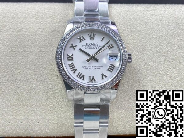 2 27 ad4a898c 6447 4fc5 a9d0 ee3954ec508a Rolex Datejust M278384RBR-0013 31MM 1:1 Best Edition EW Factory White Dial