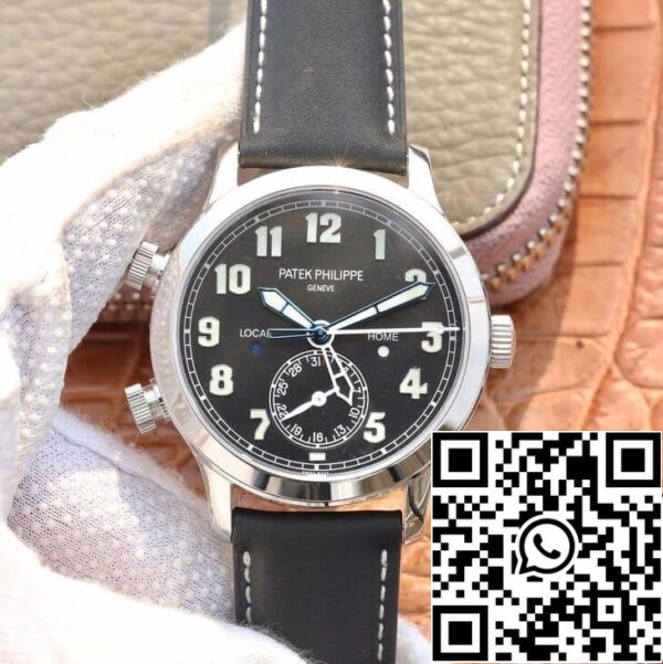 2 27 d6dcb75d 4d2c 4b6e bbfd a2780dd4f221 Patek Philippe Calatrava 5524 1:1 Beste Edition GR Factory schwarzes Zifferblatt