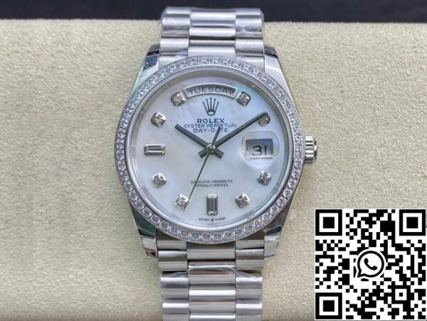 2 28 5a726c88 95b3 41d7 a558 30f309604992 Rolex Day Date 128396TBR-0005 1:1 Best Edition EW Factory Quadrante Fritillary