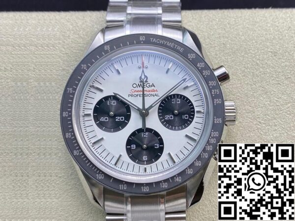 2 28 bd10ff4d 292e 425e aad2 010708ca23a9 Omega Speedmaster 42MM 1:1 Best Edition OM Factory White Dial