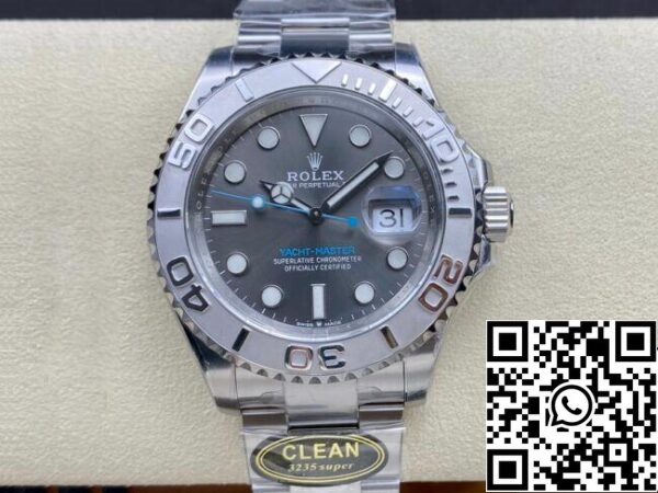 2 28 c1800bc2 79c4 4da0 8382 9171c82ee128 Rolex Yacht Master M126622-0001 1:1 Best Edition Clean Factory Grå urtavla