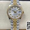 2 29 077f99a1 639d 4f32 b540 9576732e7cfe Rolex Datejust M278383RBR-0020 31MM 1:1 Best Edition EW Factory ezüst számlap