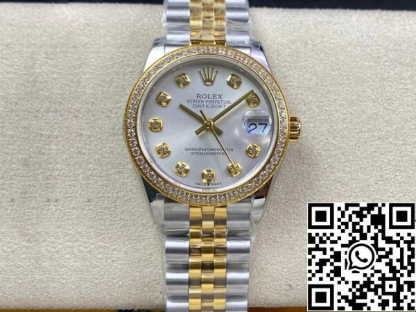 2 29 077f99a1 639d 4f32 b540 9576732e7cfe Rolex Datejust M278383RBR-0020 31MM 1:1 Best Edition EW Factory Silver Dial