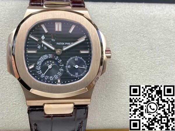 2 29 fd7a78d1 4e59 4832 8c09 1301c27d4ce7 Patek Philippe Nautilus 5712 1:1 Best Edition GR Factory Cinturino in pelle