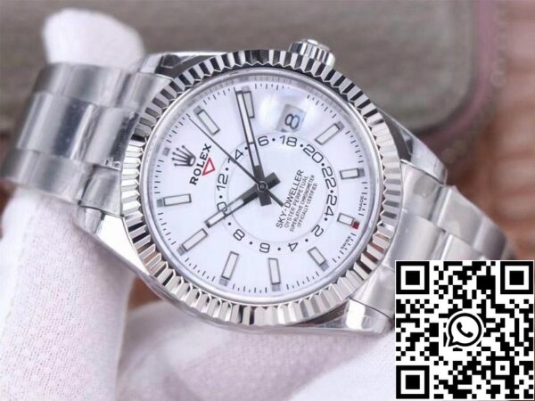 2 2 712017d1 bf32 495b a299 015341c34c8c Rolex Sky Dweller M326934-0001 Best 1:1 Edition Noob Factory Fehér számlap