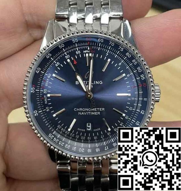 2 2 9c8b679f 3fe0 4094 9321 dd217f532127 Breitling Navitimer 1 A17326161C1A1 1:1 Best Edition V7 Factory Rustfrit Stål