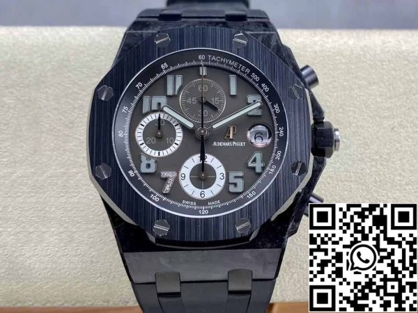 2 2 f91a0225 e786 4236 bb0c 43a58e67d09e Audemars Piguet Royal Oak Offshore 26205AU.OO.D002CR.01 1:1 Best Edition APF Factory Black Dial